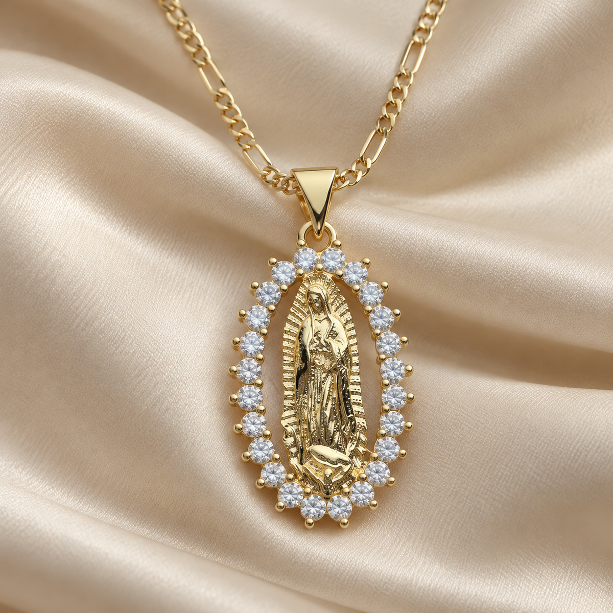 Light of Christ: Sacred Heart of Jesus Necklace