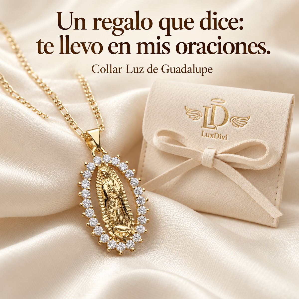 Light of Christ: Sacred Heart of Jesus Necklace