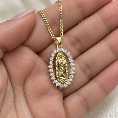 Light of Christ: Sacred Heart of Jesus Necklace