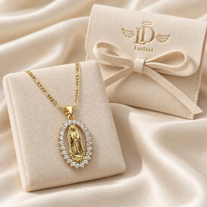 Light of Christ: Sacred Heart of Jesus Necklace