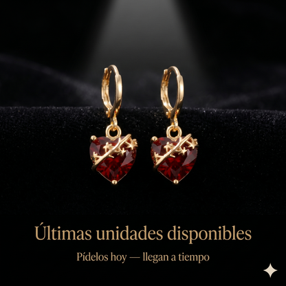 Aretes del Sagrado Corazón de San José