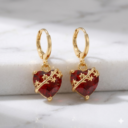 Aretes del Sagrado Corazón de San José