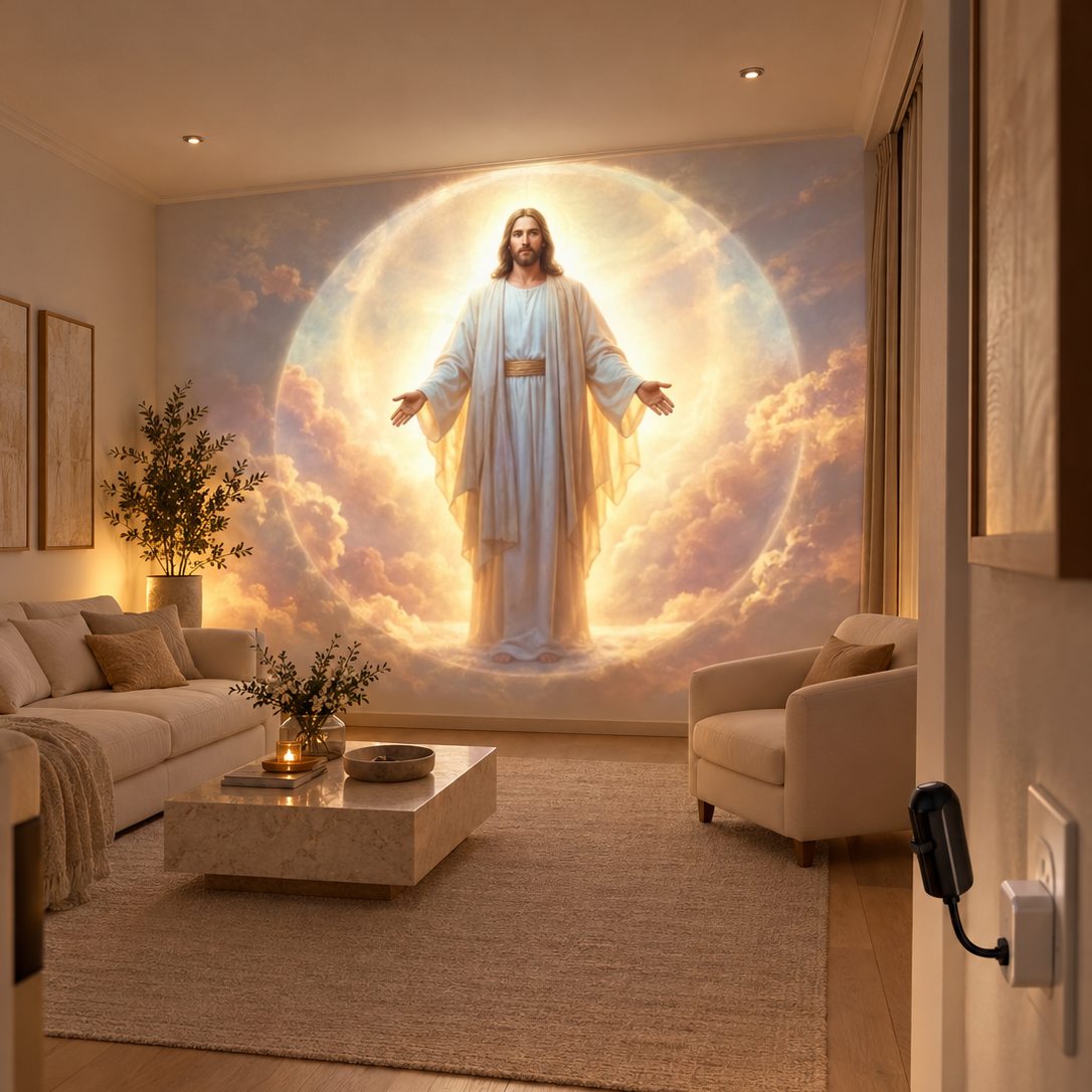 Light of Christ: Sacred Heart of Jesus Necklace