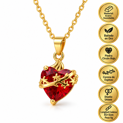 Light of Saint Joseph: Sacred Heart of Saint Joseph Necklace