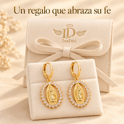 Aretes Nuestra Señora de Guadalupe