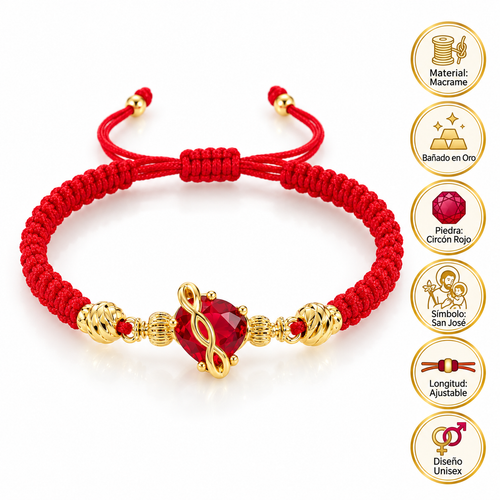 Bracelet: The Sacred Heart in Infinite Crystal